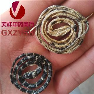 小白花蛇 金钱白花蛇小条 产地 江西省